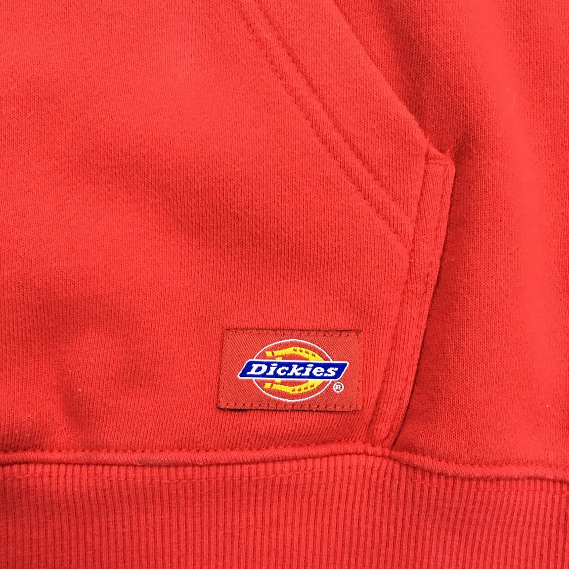 투티/0260 디키즈 후드티 스포티 레드 기모 프린팅 로고 상품이미지5