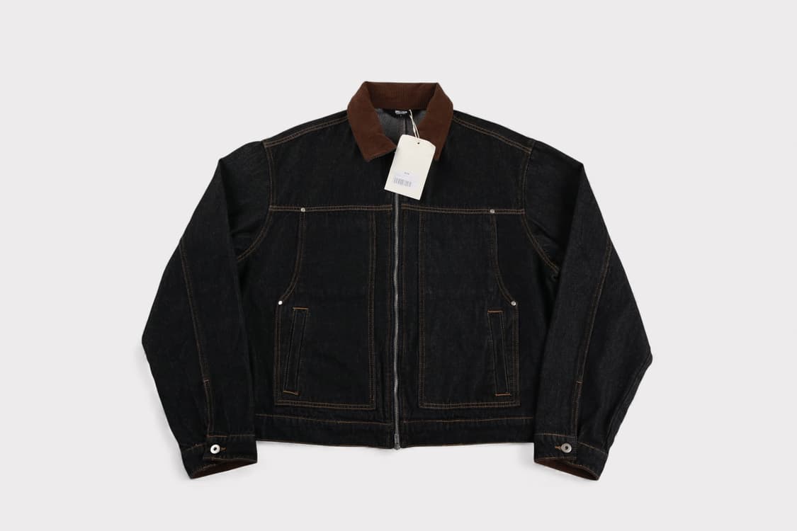 [L] 트릴리온 코듀로이 데님 집업 워크자켓 (새상품) 상품이미지1