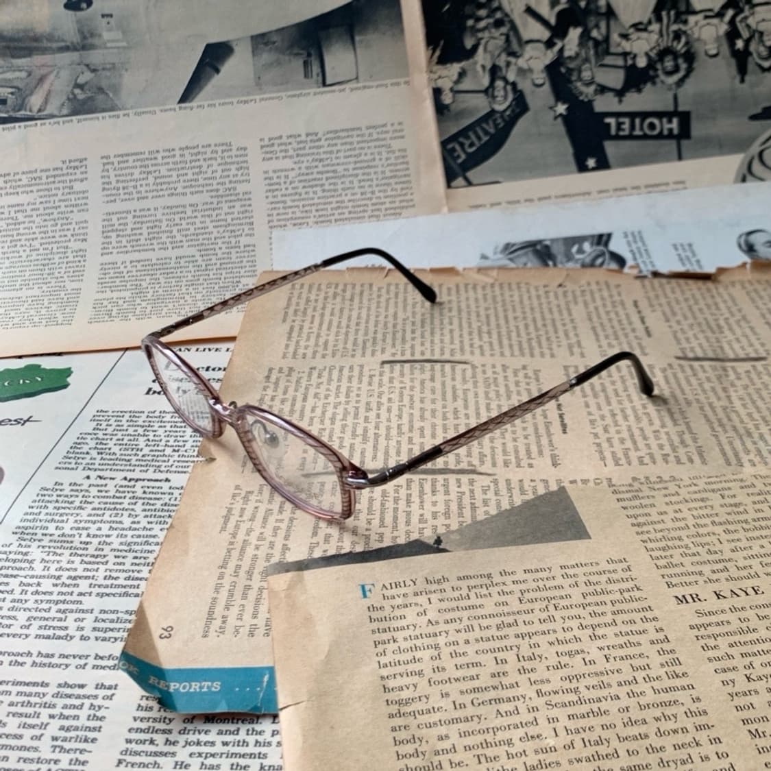 [픽키-701] 브라운 뿔테 풀프레임 안경 슬림 오벌 미니멀 초경량 상품이미지3