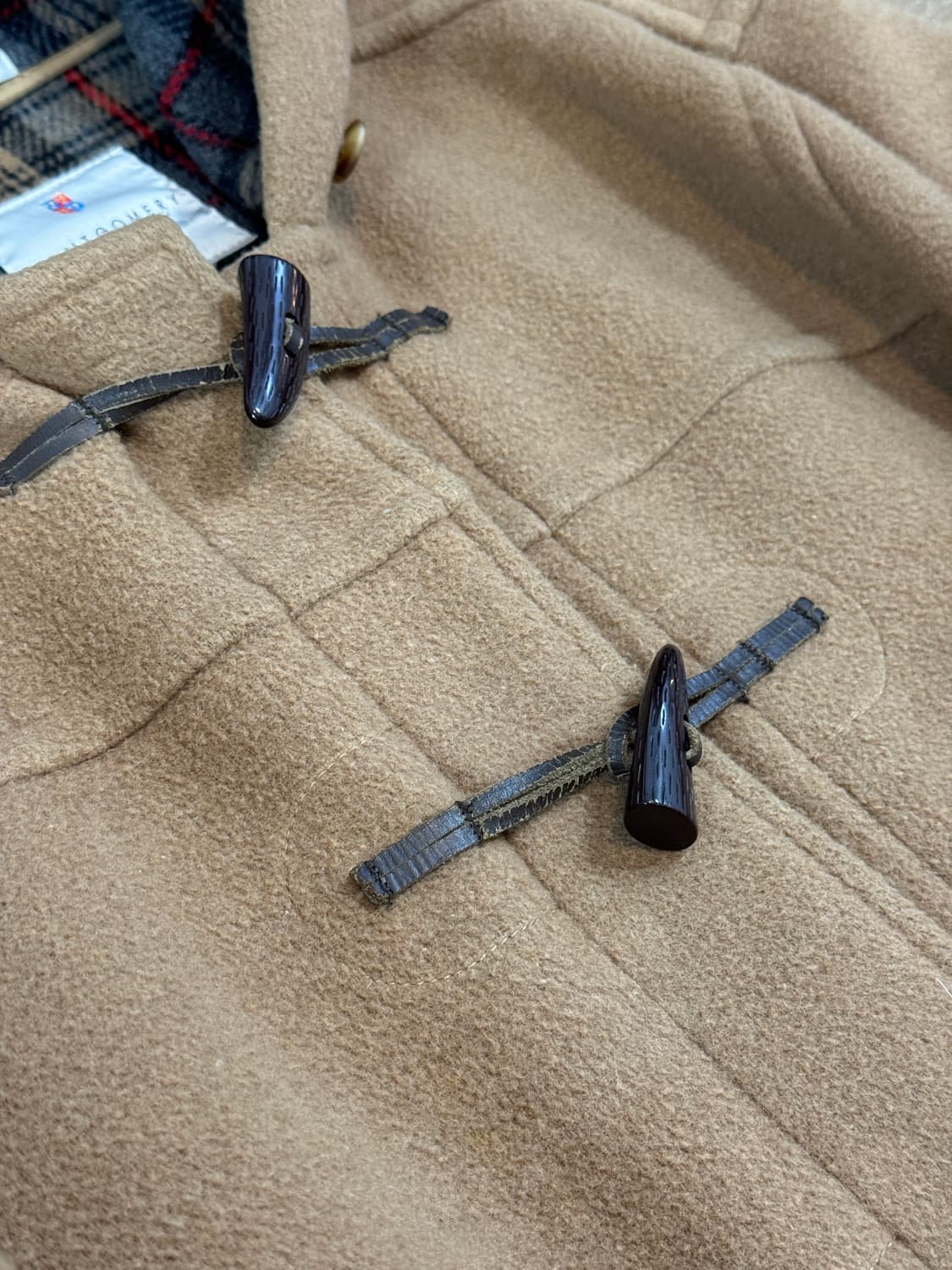 Montgomery 몽고메리 카멜 더플 코트  상품이미지8