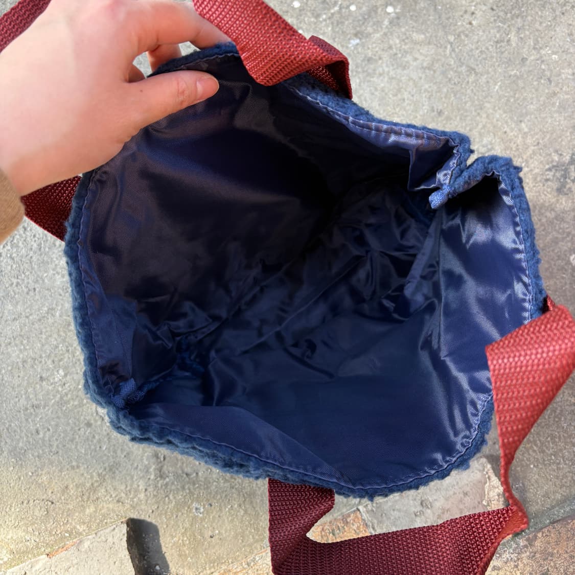 L.L.bean 엘엘빈 플리스 미니 토트백 가방 상품이미지5