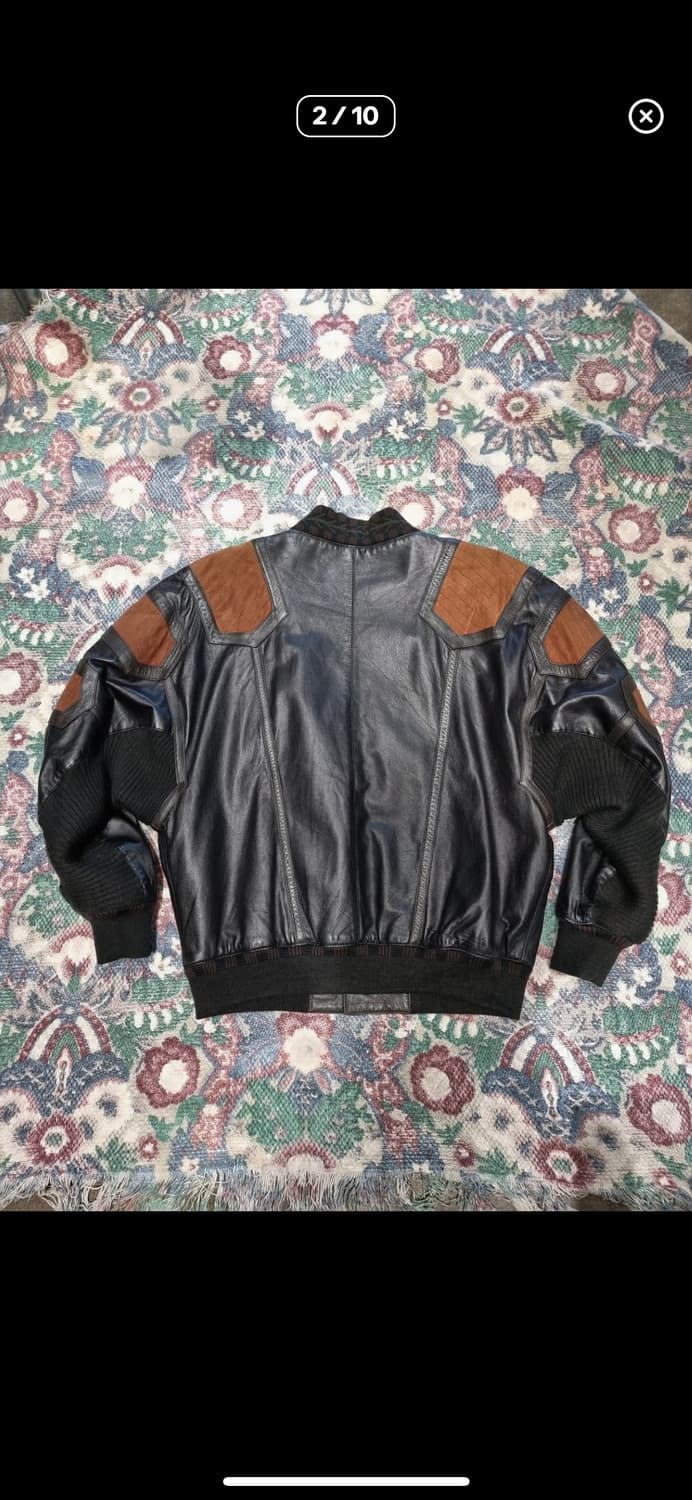 레더자켓 블랙 상품이미지2