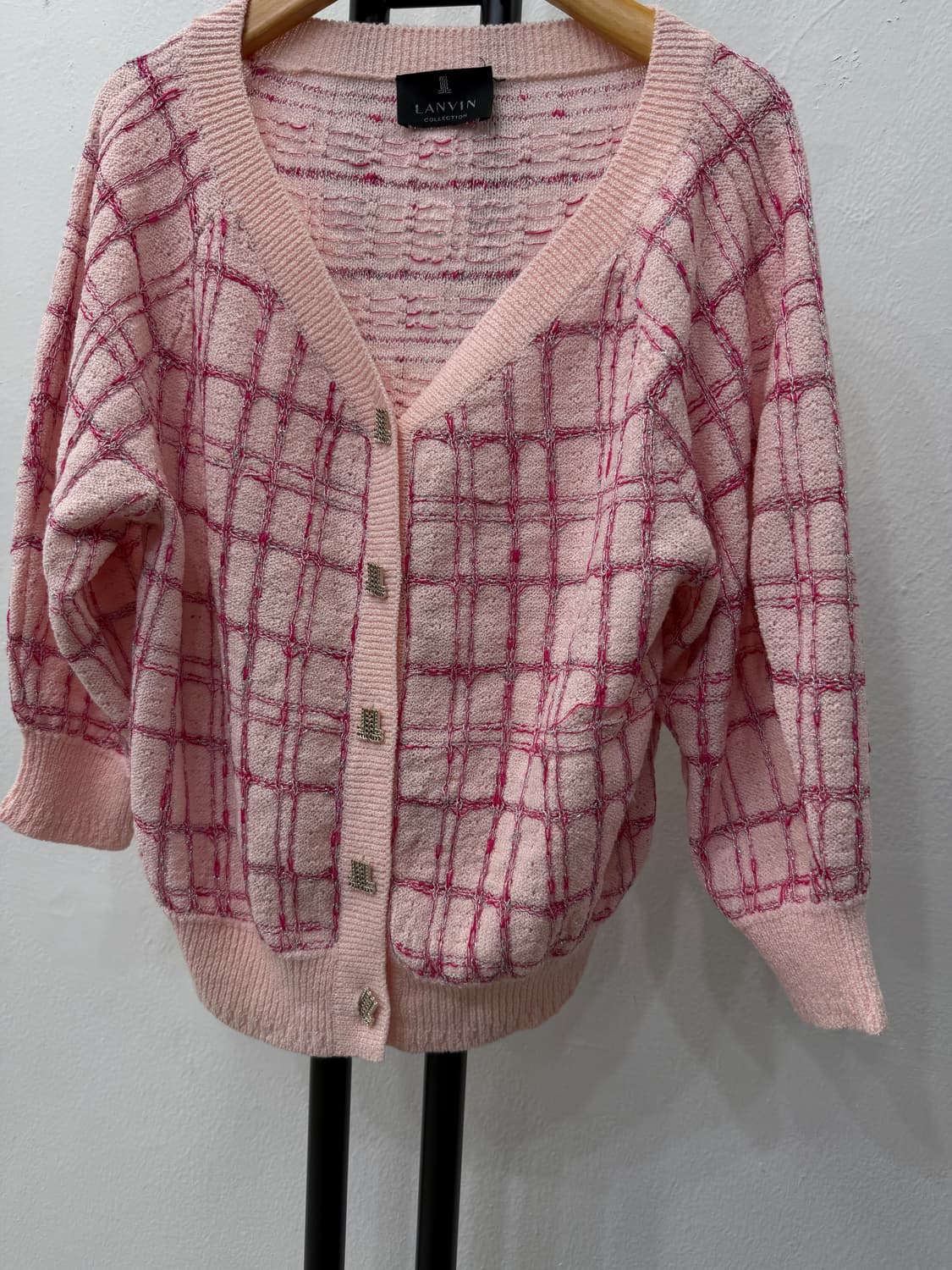 정품) LANVIN 랑방 한섬 23ss 가디건 90 상품이미지3