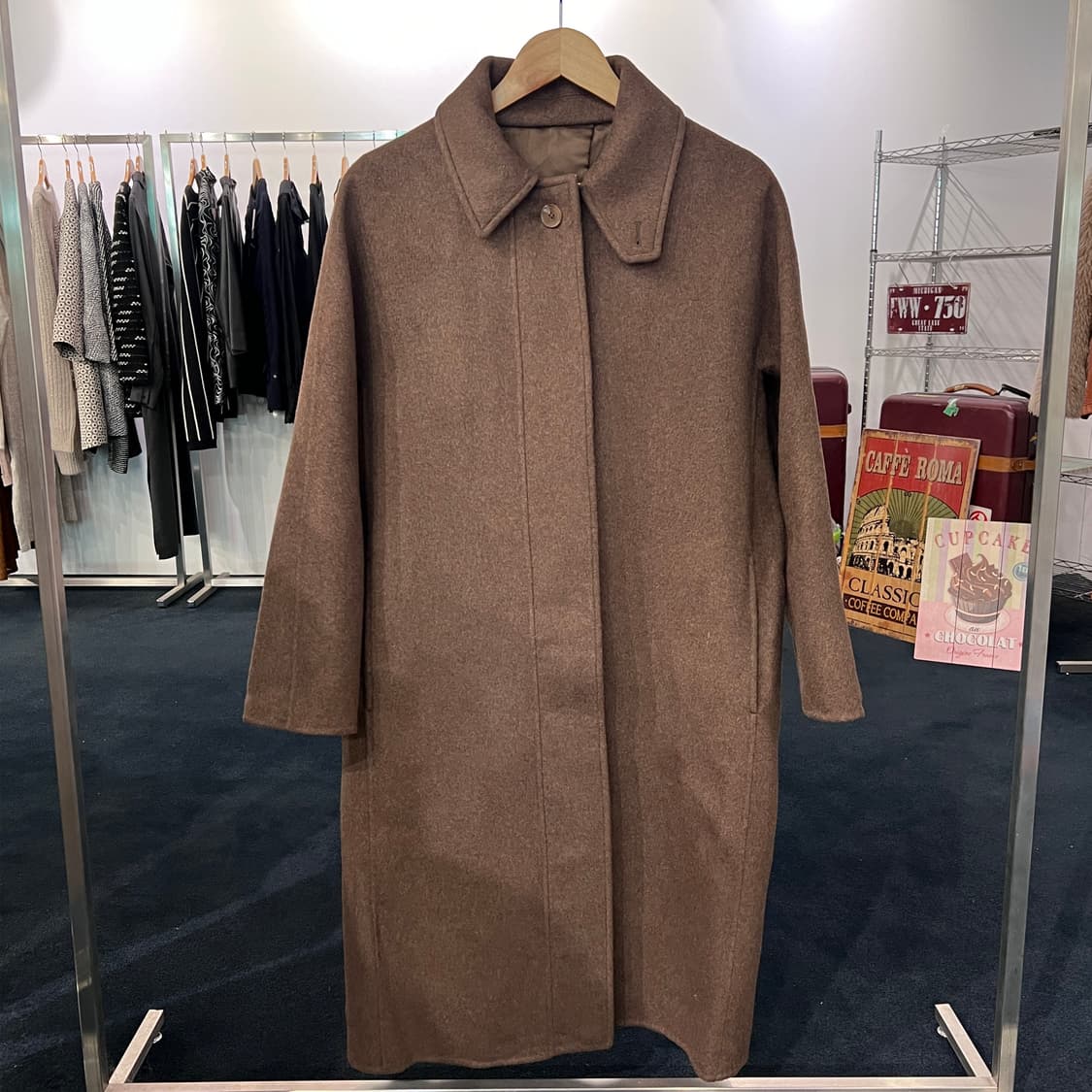 [77] 빈티지 캐시미어 맥코트 상품이미지4