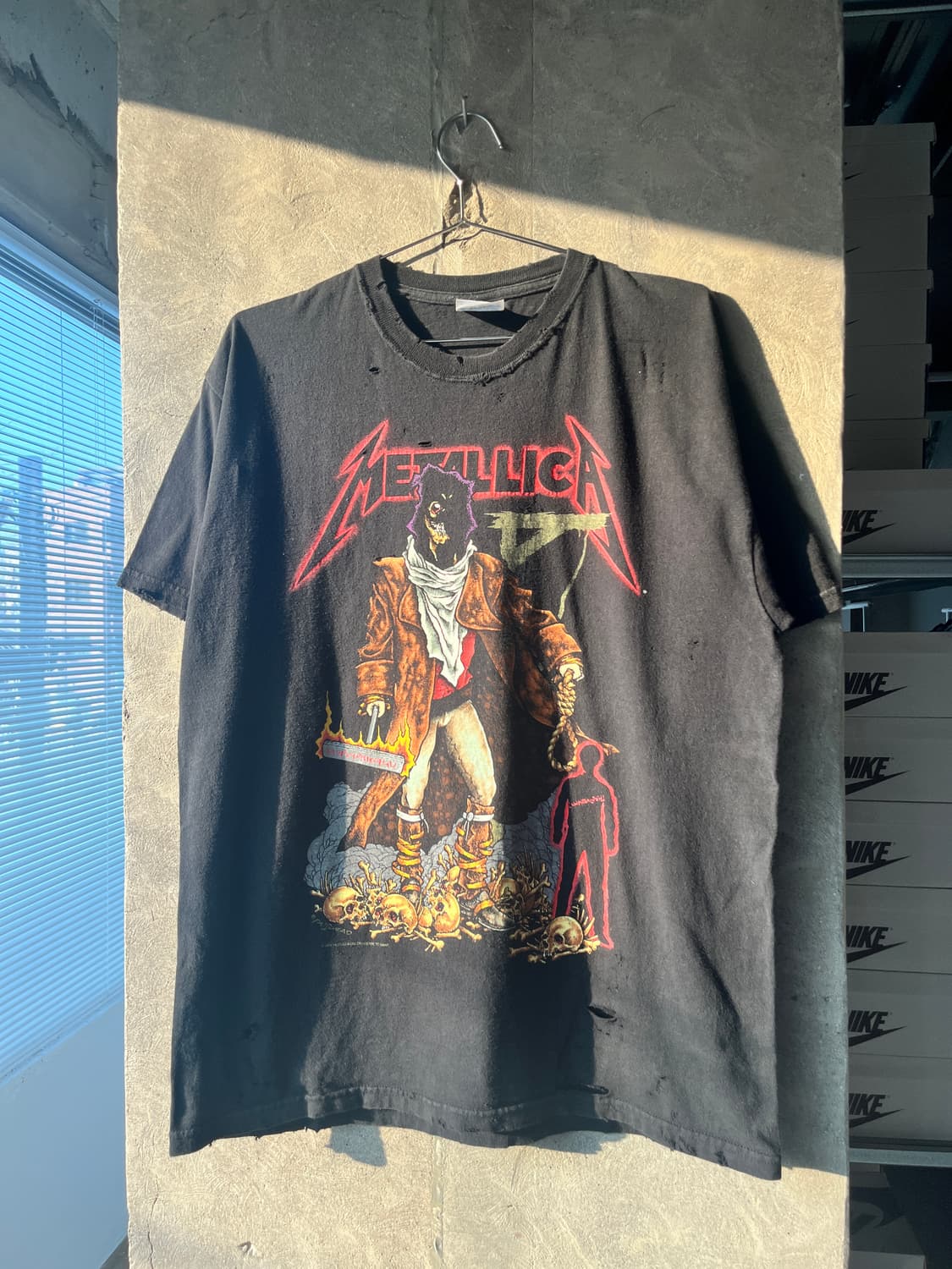 Vintage Metallica T-shirt Distressed 상품이미지4