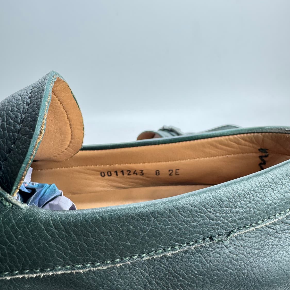 270) 페라가모 간치니 드라이빙슈즈 로퍼 딥그린 상품이미지9