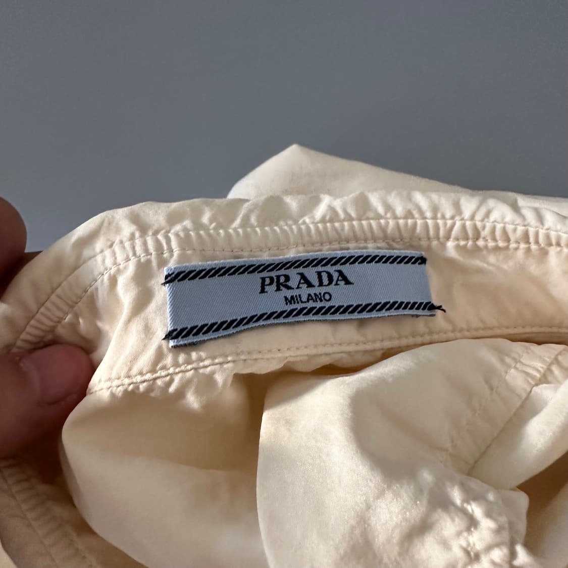 프라다 prada 실크 블라우스 셔츠 상품이미지5