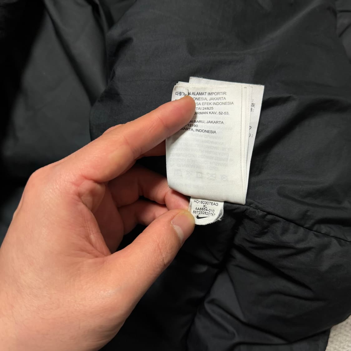 나이키 윈드러너 다운필 롱패딩 상품이미지5