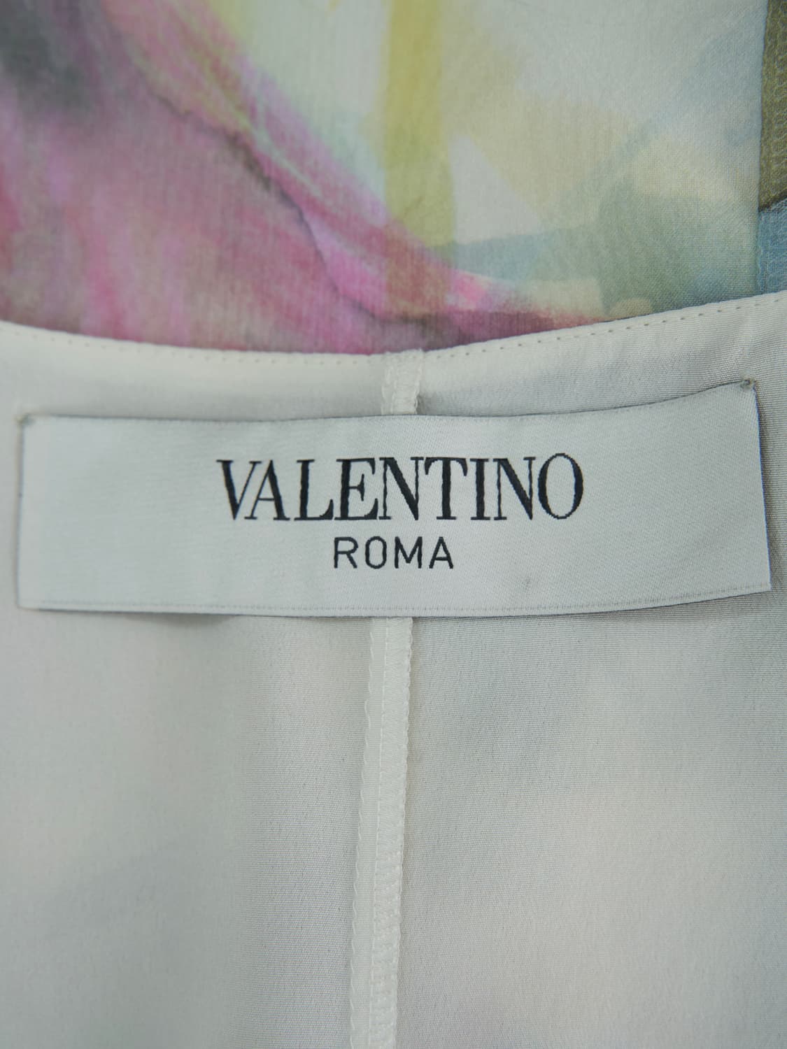 VALENTINO ROMA 플로럴 프린팅 랩 원피스 상품이미지4
