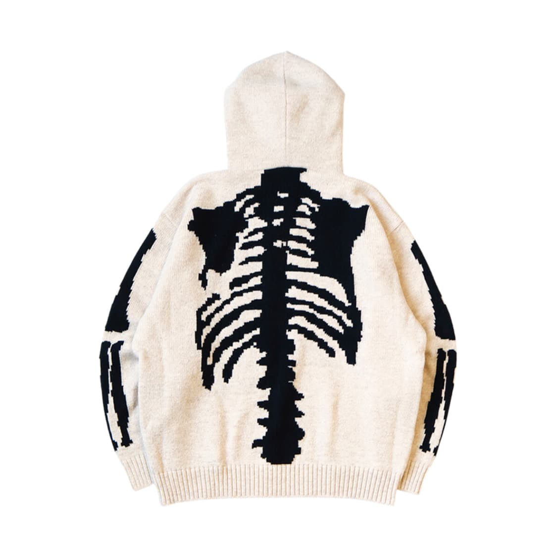 [L] 캐피탈 5G 울 본 후드 스웨터 키나리 상품이미지8