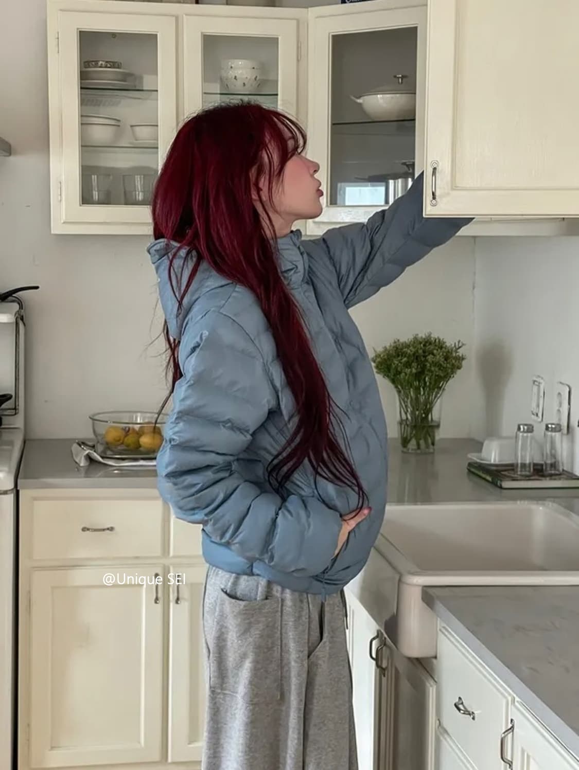 블루스타 코튼 패딩 (3color) 상품이미지3