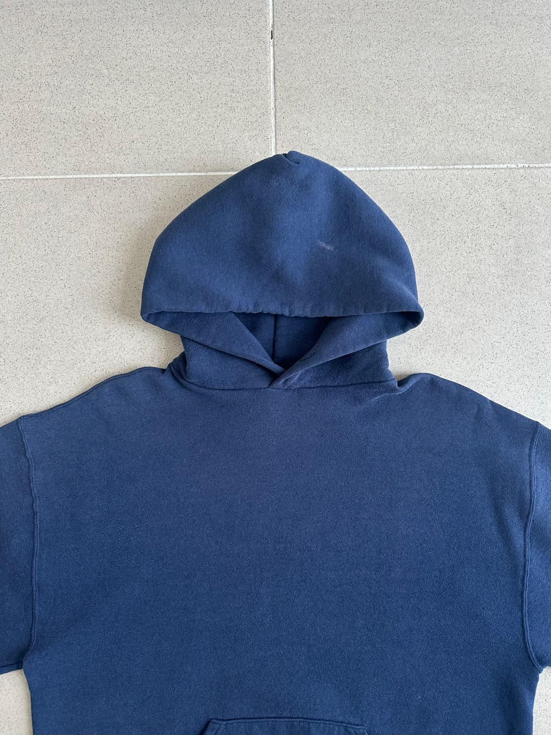 90s 빈티지 러셀 후드 네이비 L 상품이미지4