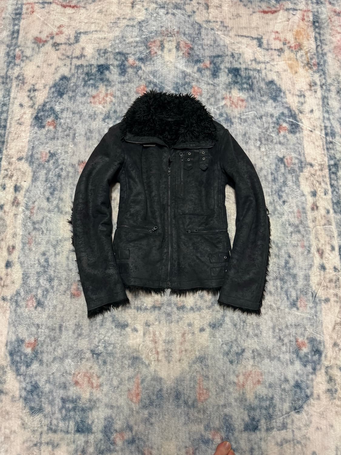 Unknown vkei trimming fur jacket 상품이미지2