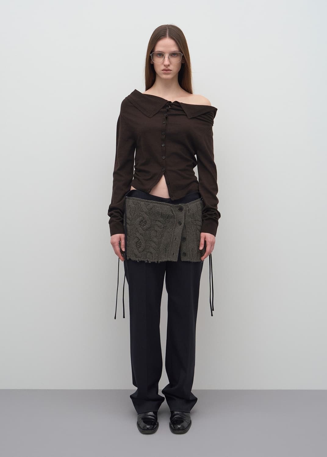 Lcdc 오프숄더 가디건 상품이미지2