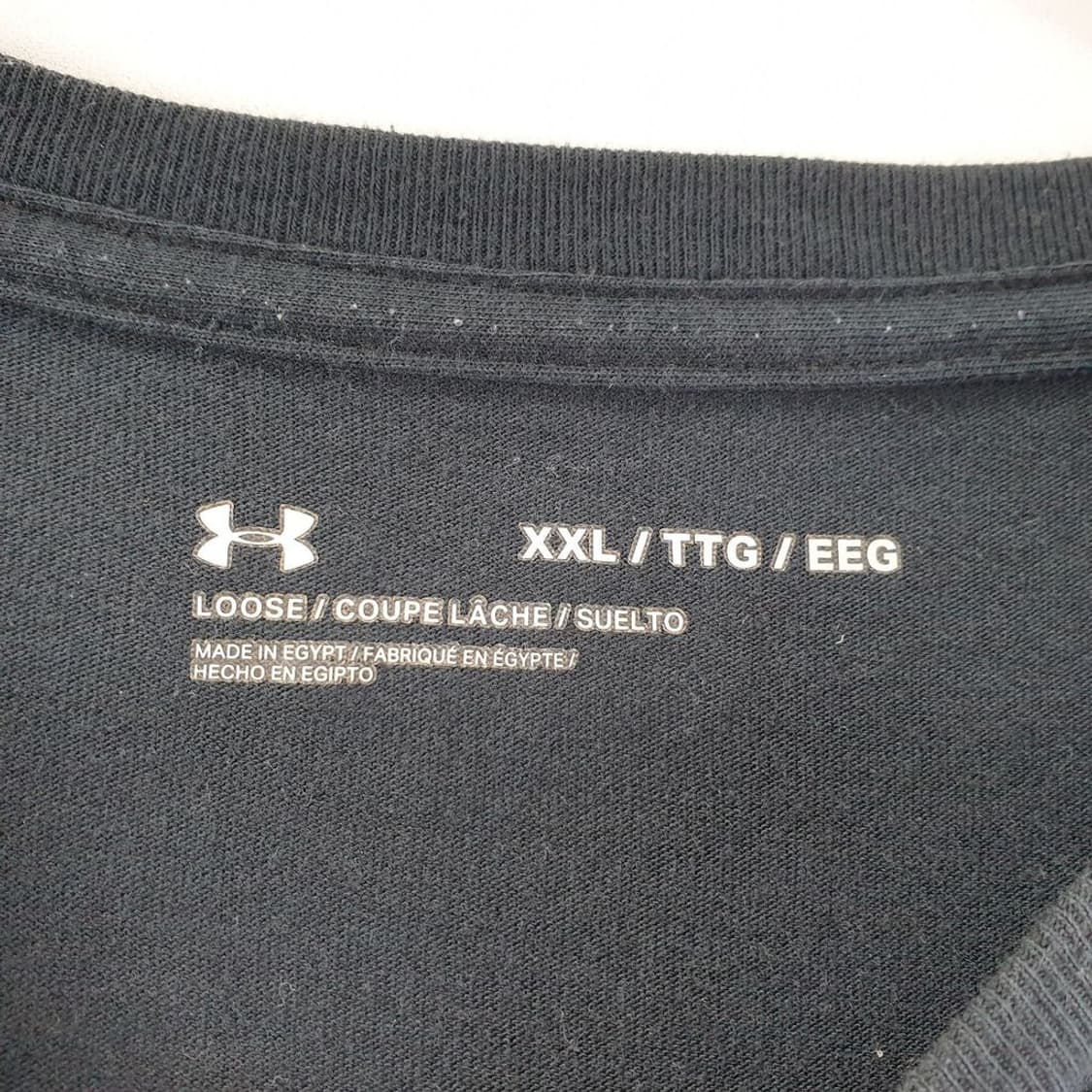 언더아머 네이비 남자 반팔티 XXL N4604 상품이미지9