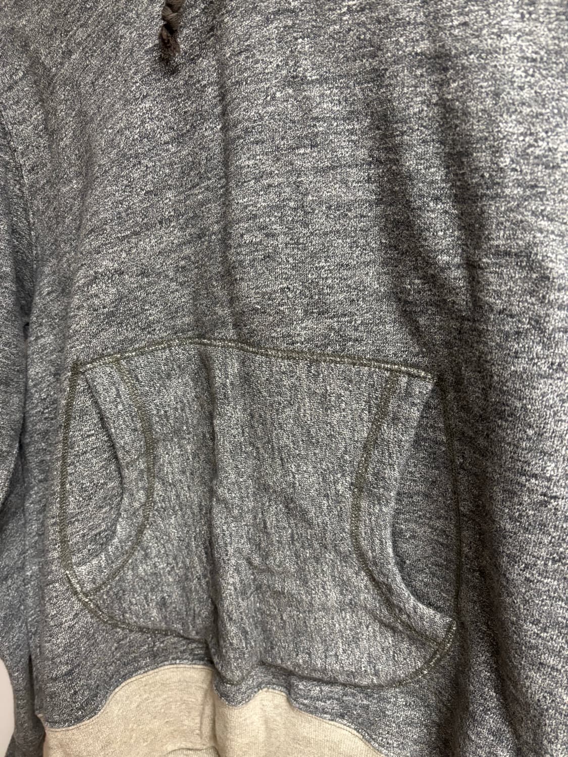 [S] RRL 코튼 플리스 후디 그레이 상품이미지3