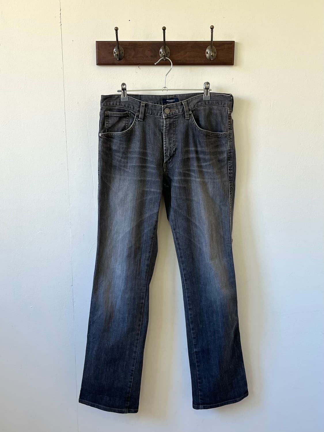 버버리 아카이브 흑청 데님 팬츠 상품이미지1