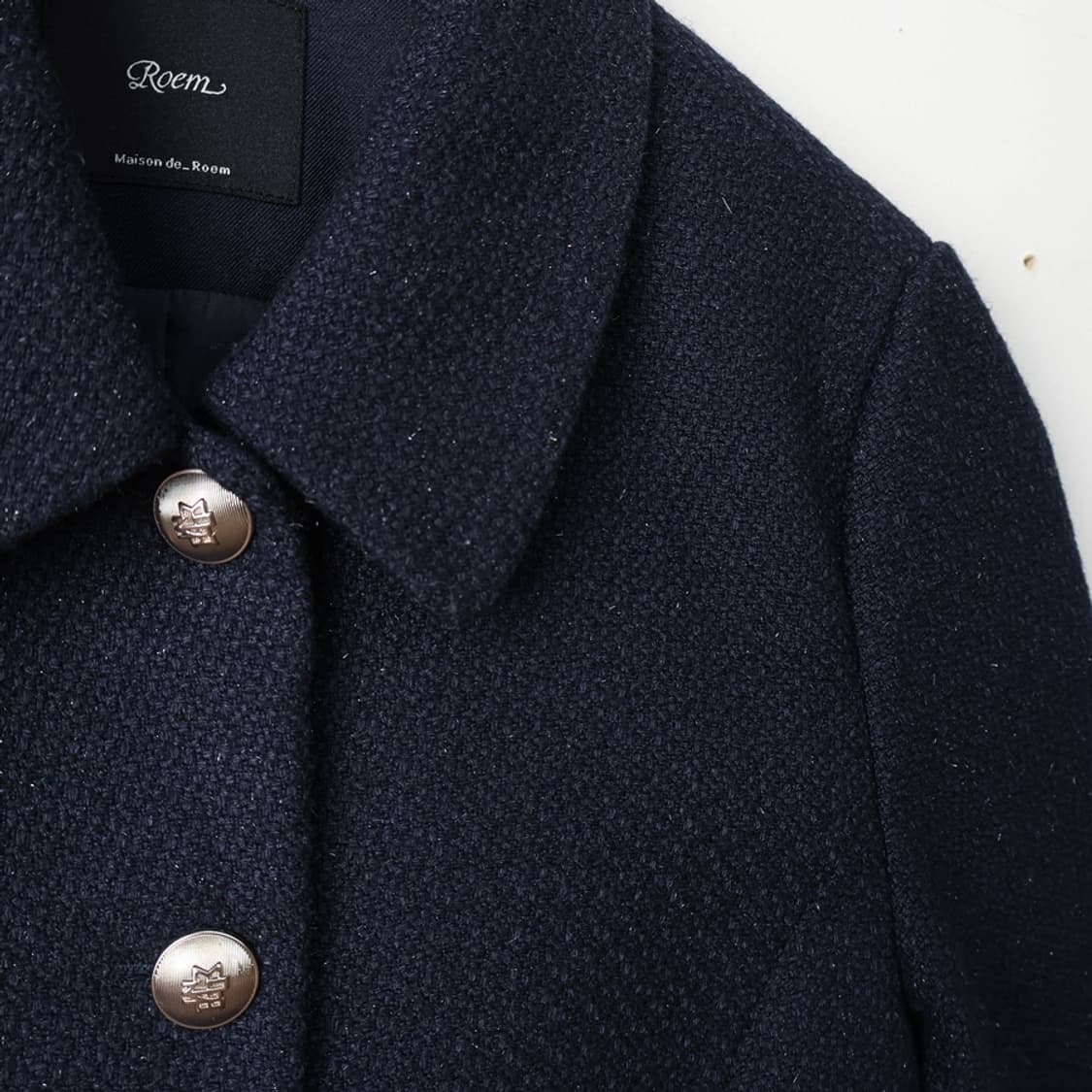 55/로엠 카라 트위드 자켓 상품이미지4