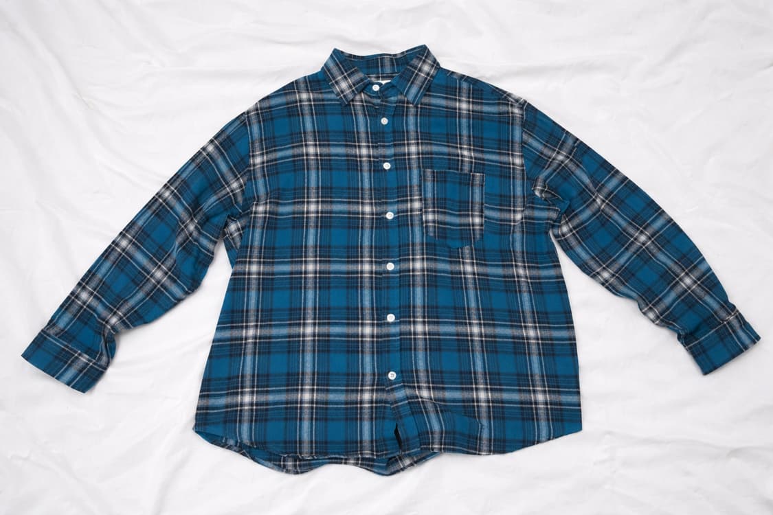 빈티지 오버사이즈 체크자켓 상품이미지2