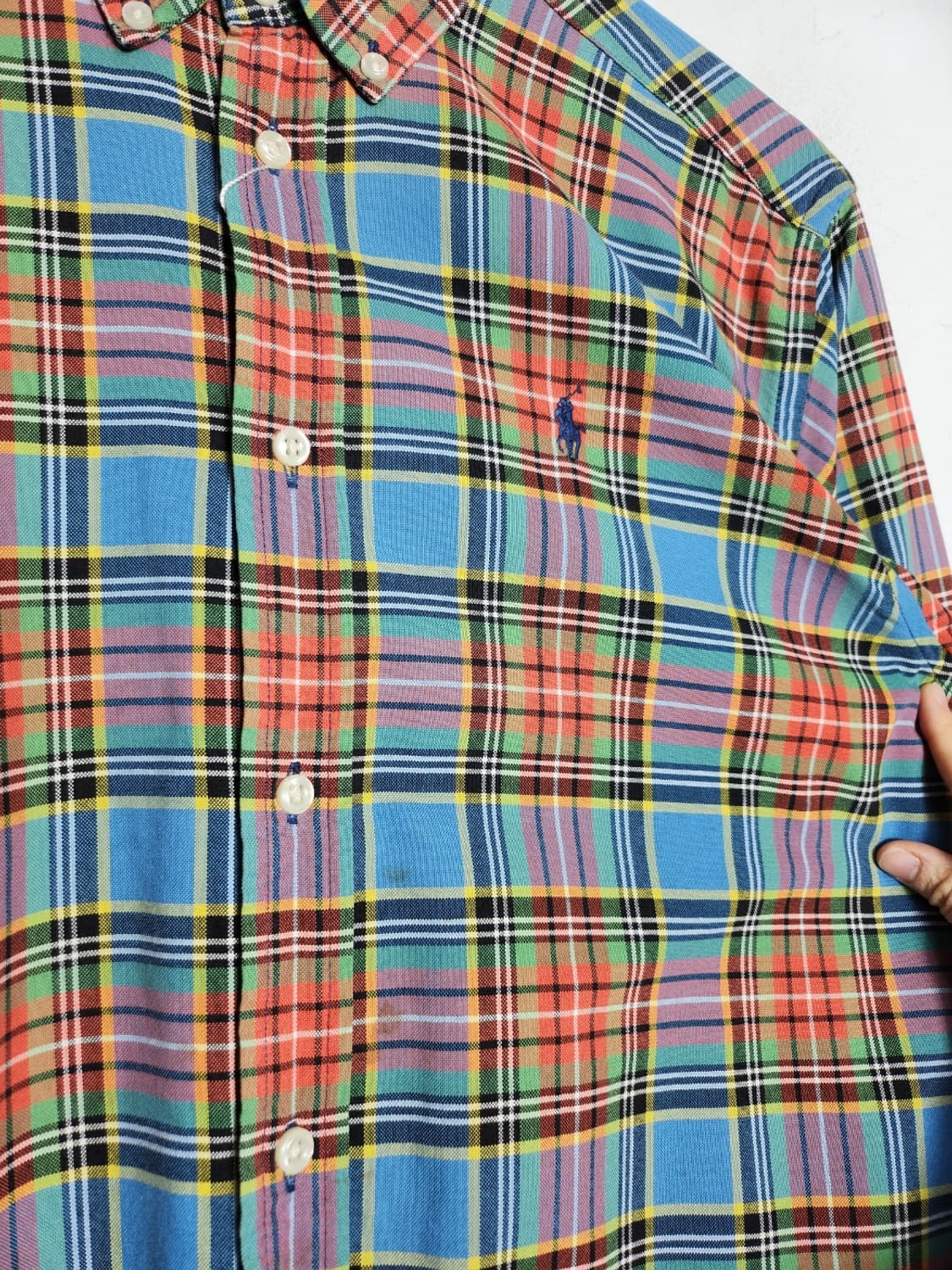 XL 폴로 랄프로렌 멀티 체크 셔츠 상품이미지4