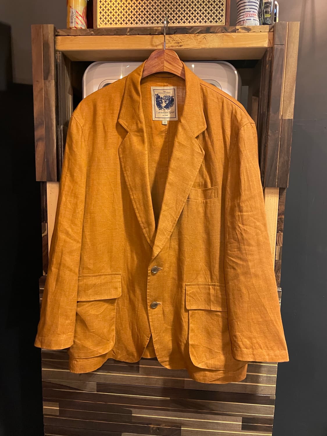 Calvin klein linen jacket 상품이미지1