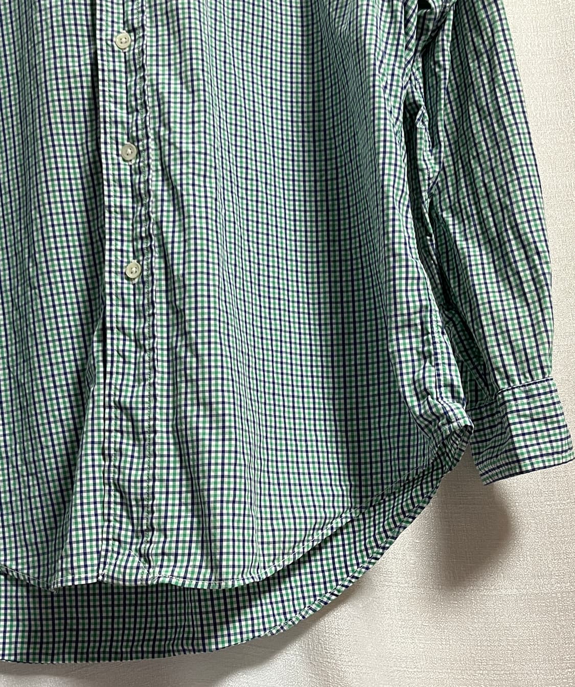 공용 폴로랄프로렌 잔체크 셔츠 남방 100 상품이미지3