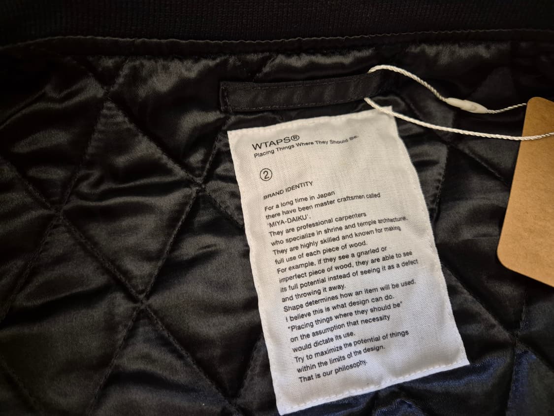 17aw WTAPS TEAM JACKET 상품이미지9