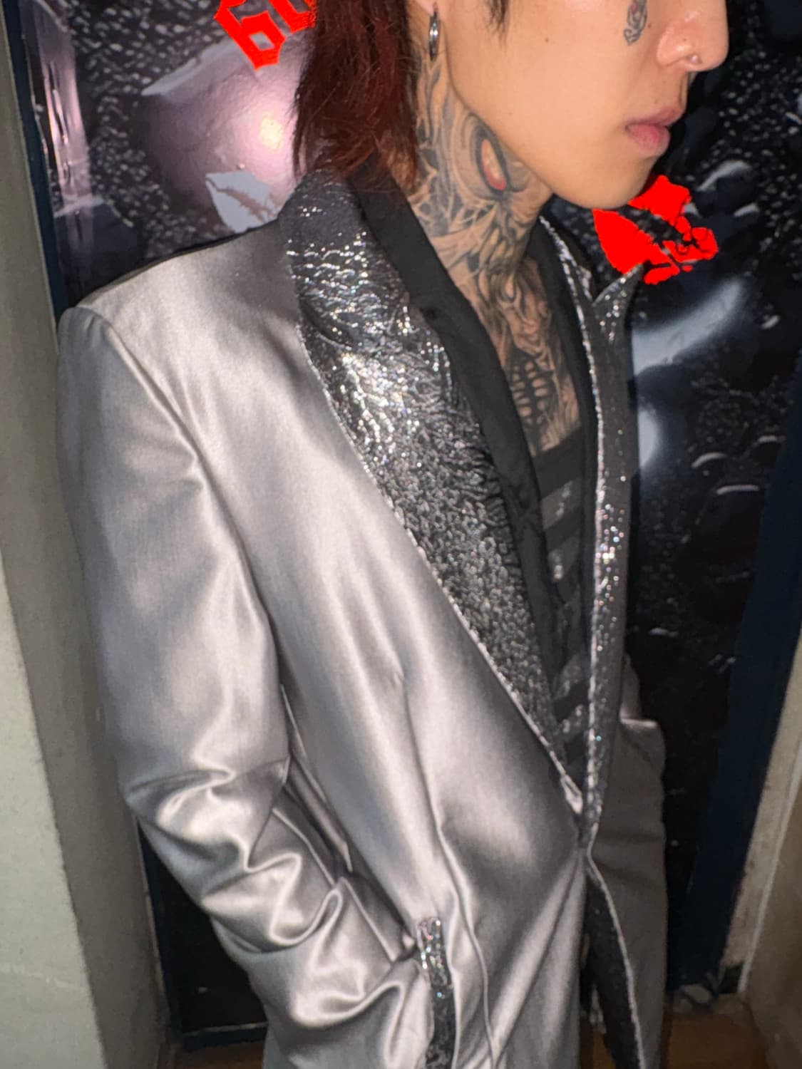 Midas Gloss Silk Tux Blazer 상품이미지4