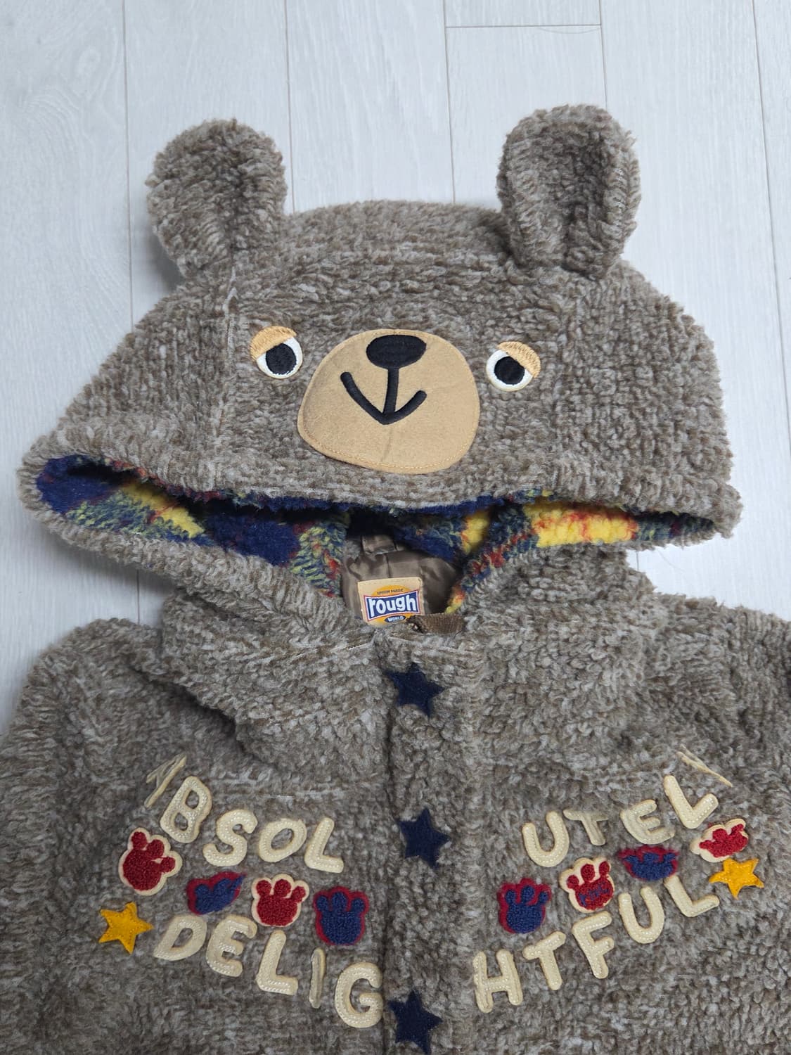 ROUGH 곰 뽀글이 아우터 상품이미지2