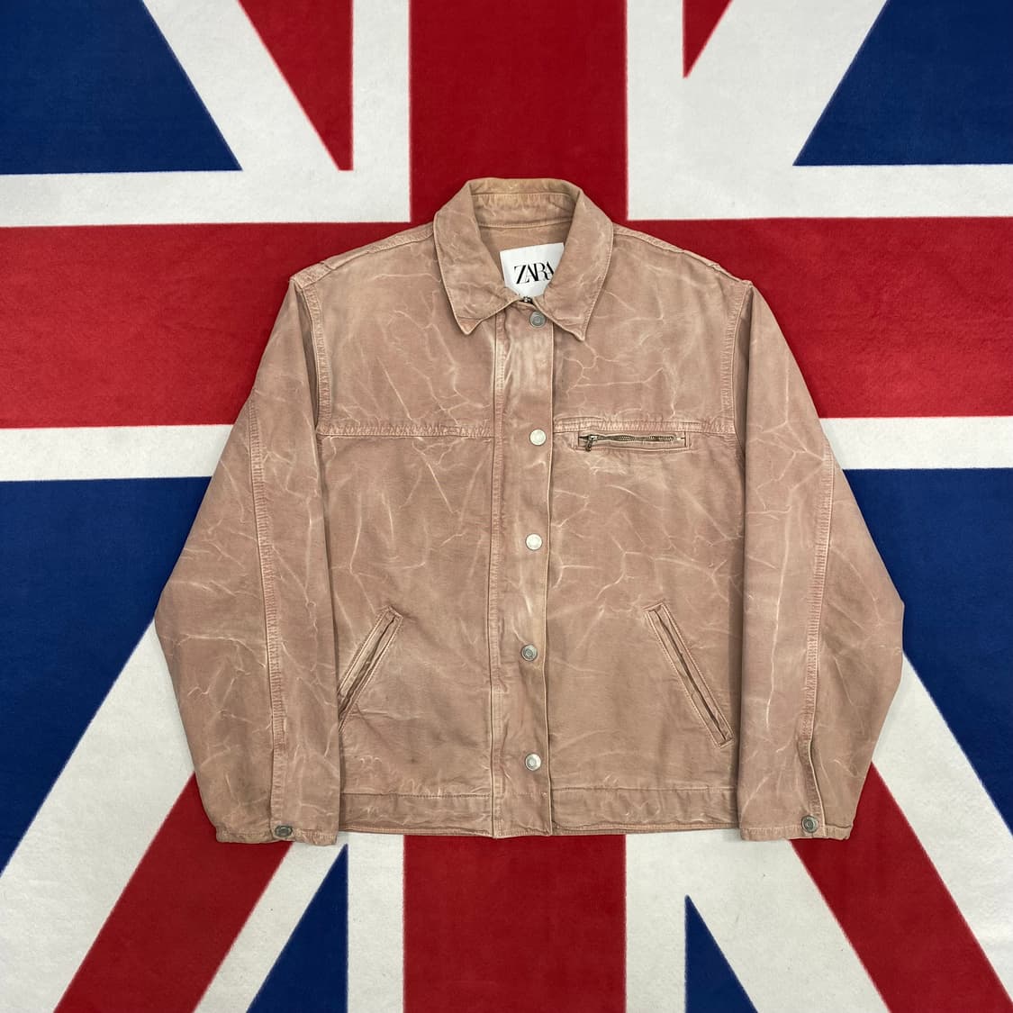  자라 자켓 실측 여성 66-77 상품이미지1