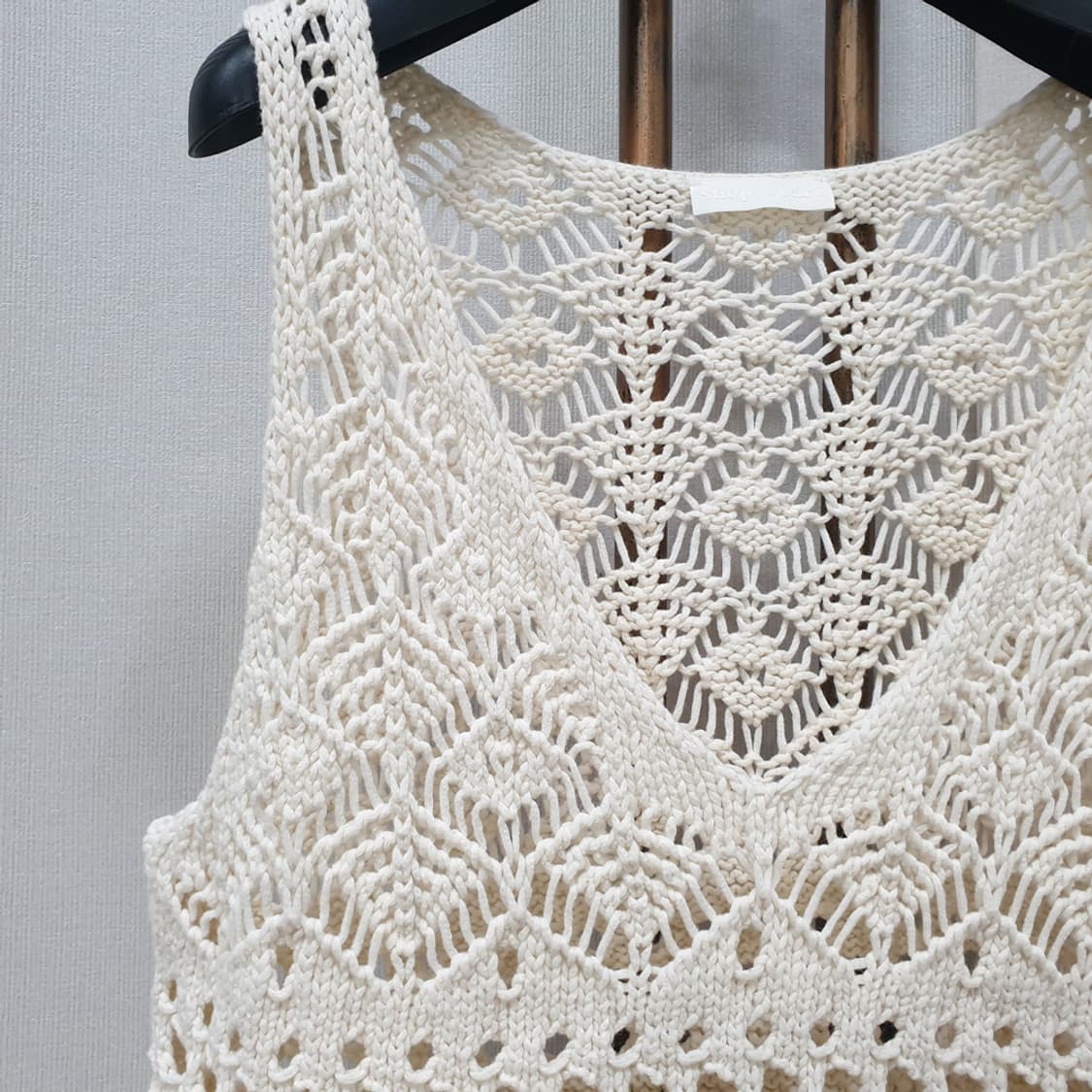 shop weare 샵 위아 크로쉐 니트 탑  F 상품이미지2