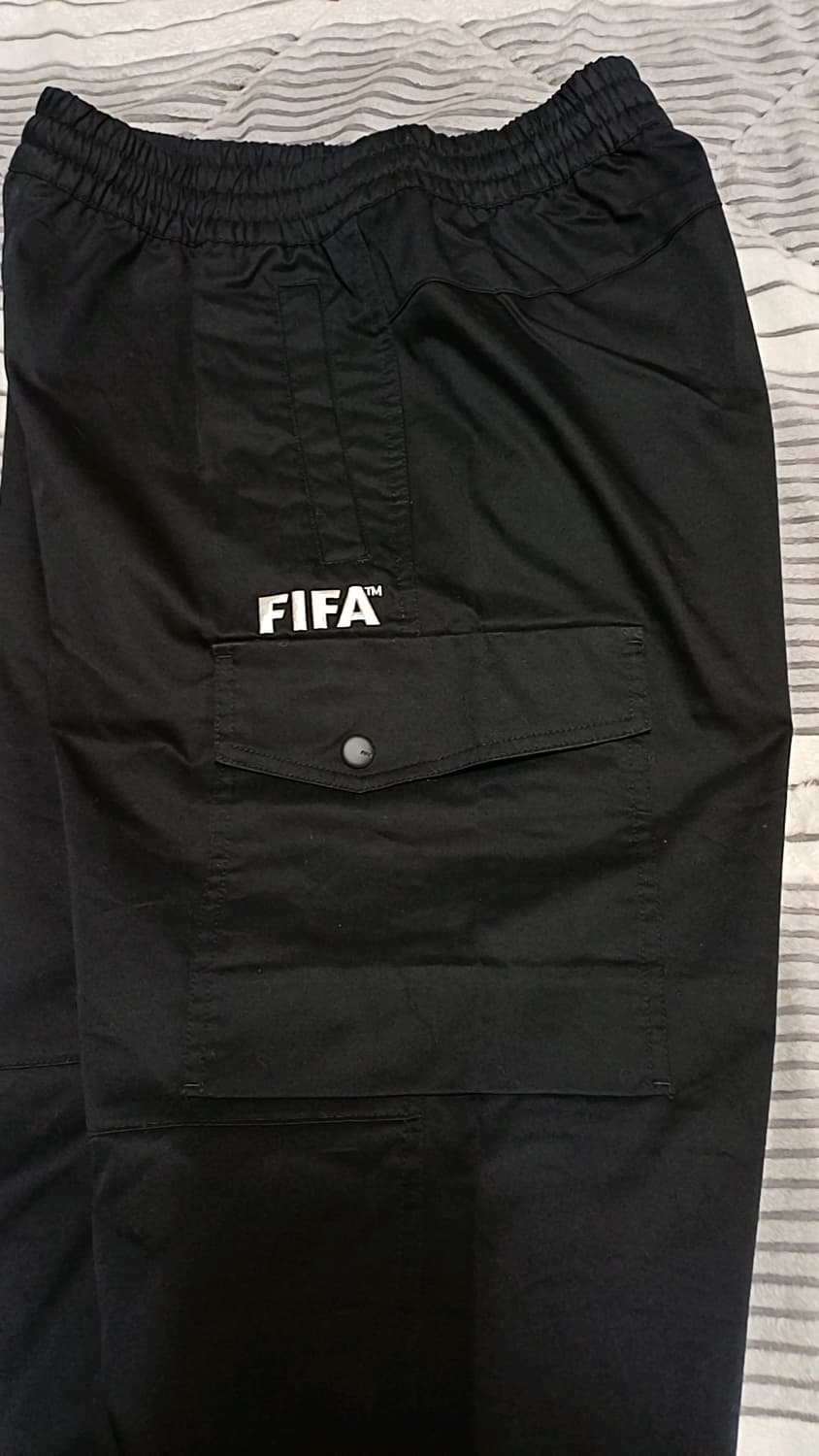 피파 와이드 블랙카고팬츠 28인치 기장98 상품이미지4