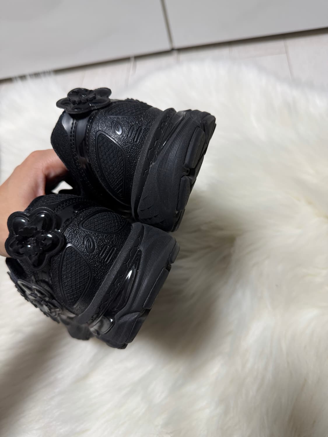 아식스 세실리에반센 젤터레인 블랙240 상품이미지4