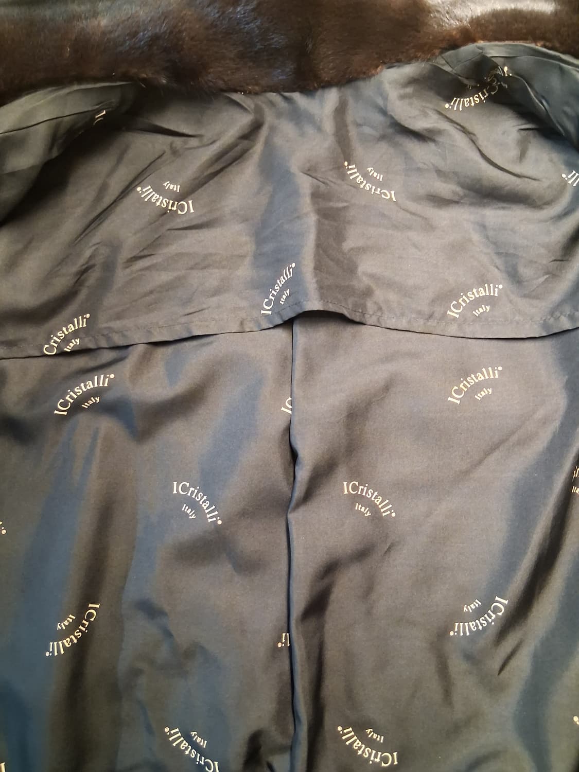이태리 명품 iCristalli 정품 리얼 풀스킨 밍크코트 상품이미지7