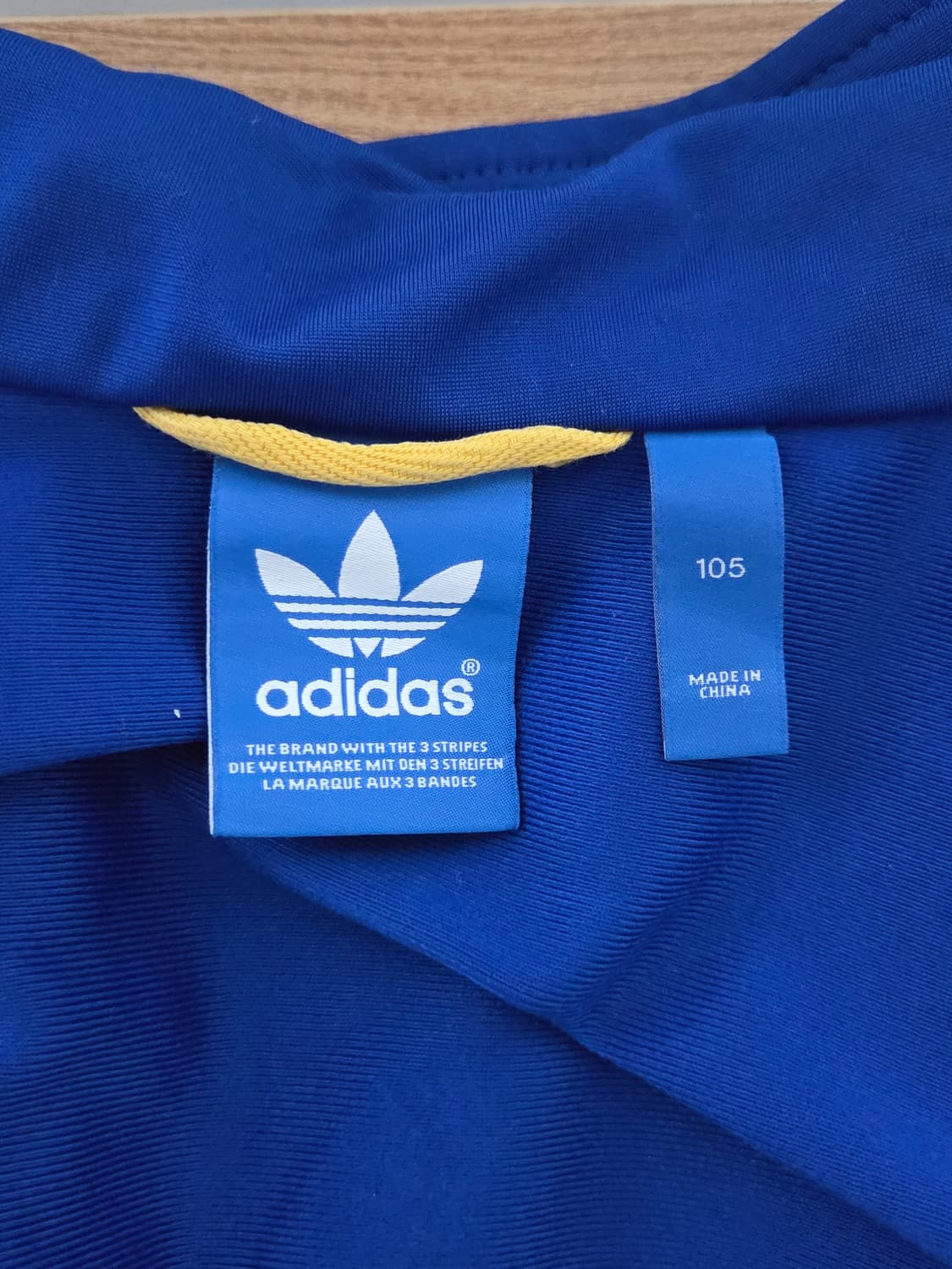 [아디다스] 파이어버드 블루 카모 로고 트랙탑 져지 | 00064 상품이미지3