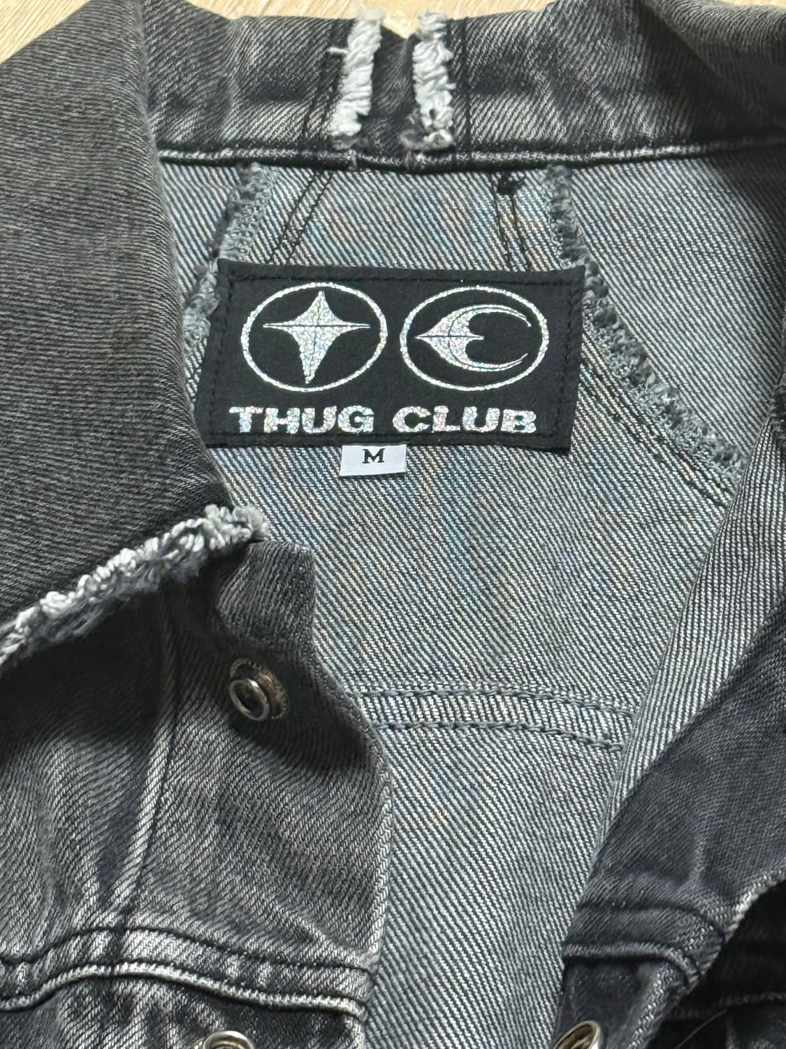 Thug Club 데님 트라이벌 자켓 상품이미지3