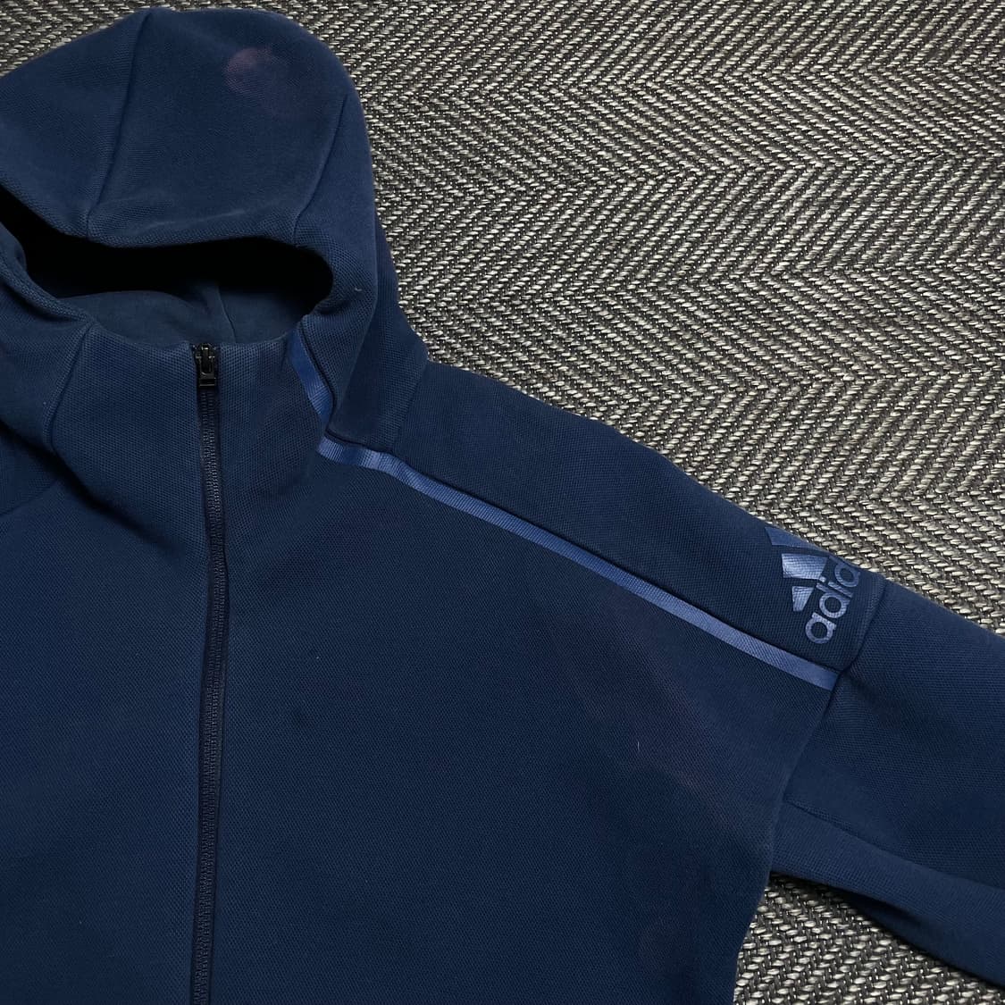 아디다스 Z.N.E. 에어로레디 후드집업 네이비y 5176 상품이미지5