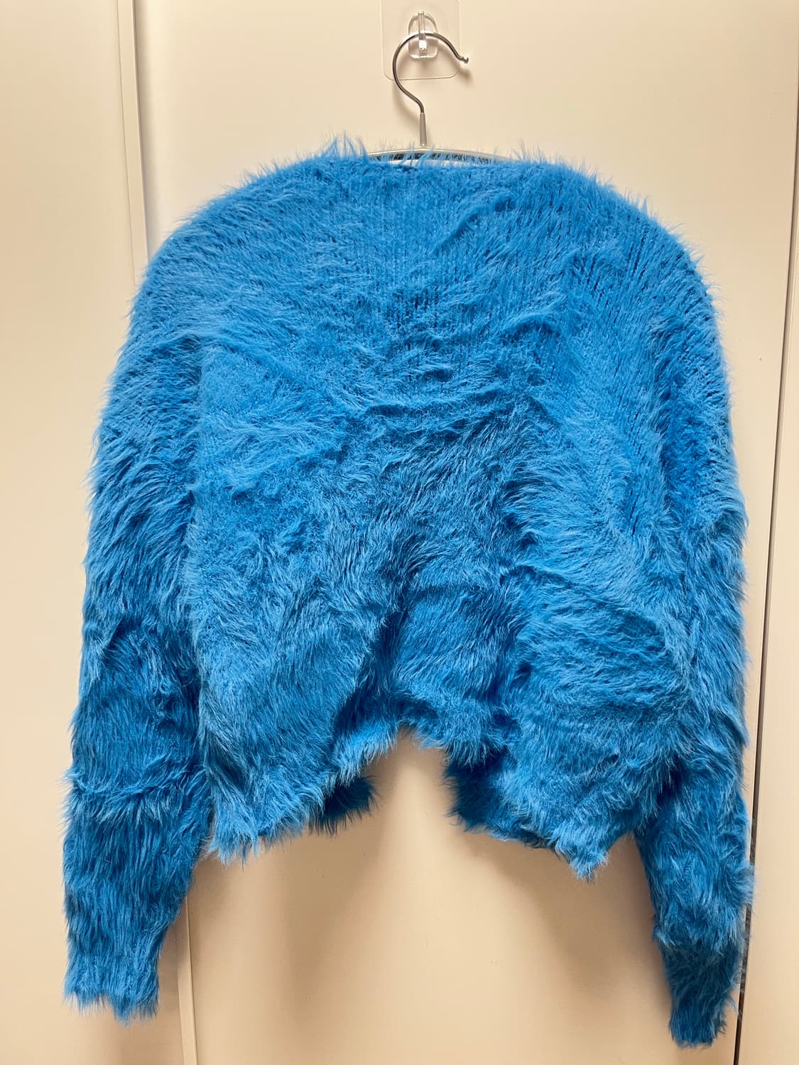 헤어리 퍼 가디건 상품이미지2