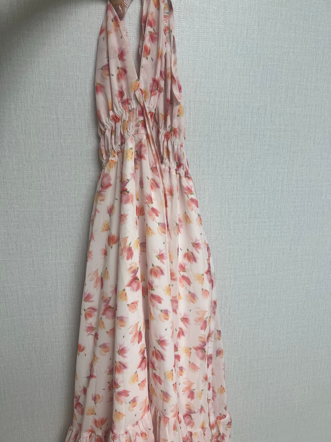 비키니밴더 루잔 쉬폰 스트랩 롱 원피스 상품이미지1