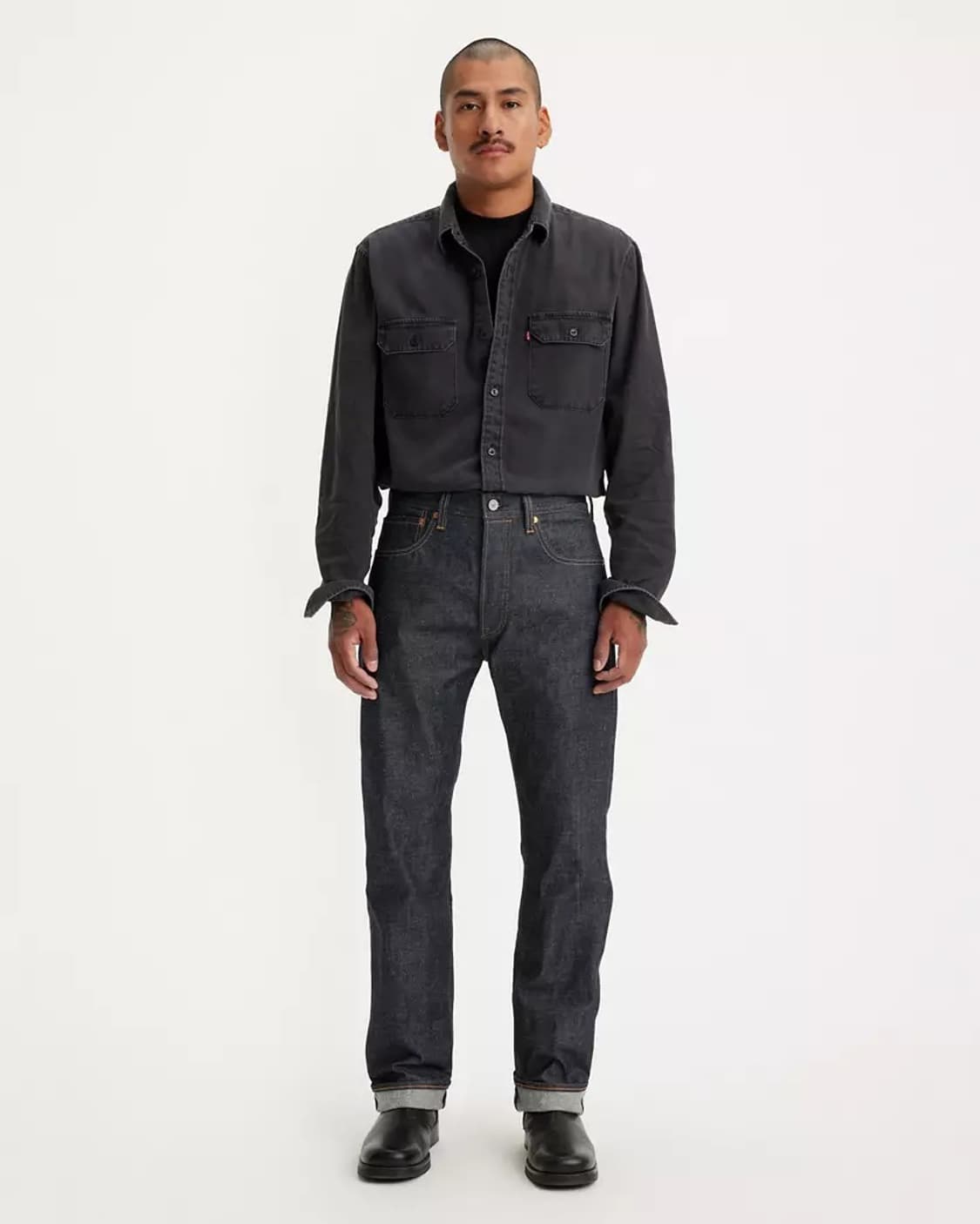 리바이스 / 00501-3516 셀비지 리지드 데님 / 29x34 상품이미지4