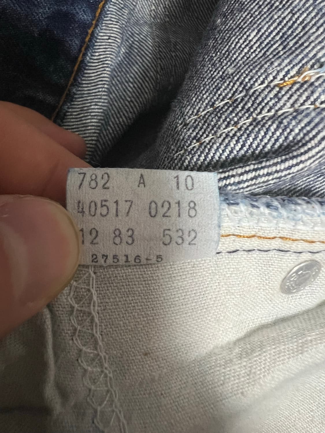 리바이스 517 오렌지탭 83년도 미제 33X32 상품이미지8