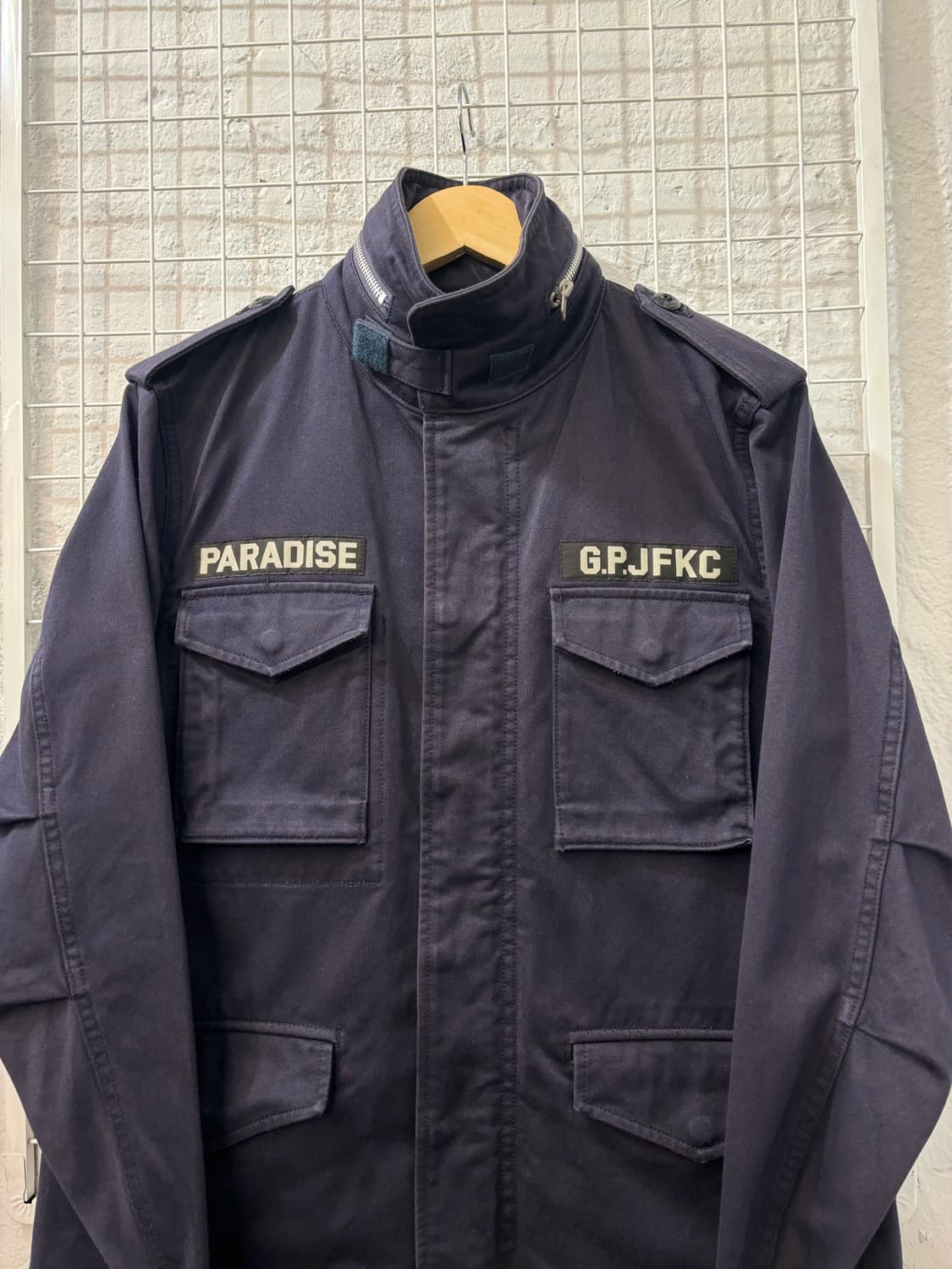 와코마리아 성모 마리아 네이비 M-65 필드자켓 S 상품이미지3