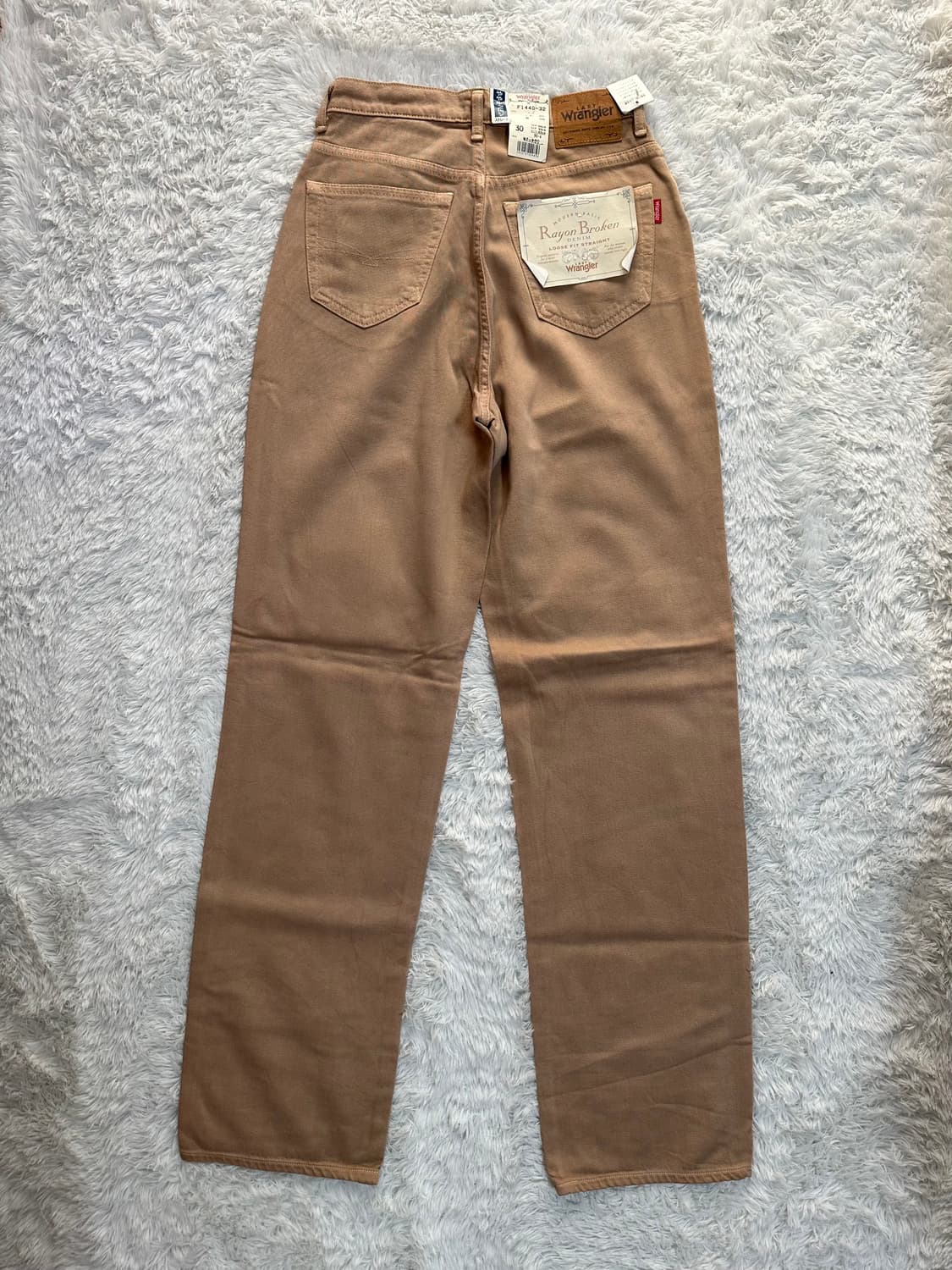 레이디 랭글러 F1440-32 베이지 새 바지 상품이미지3