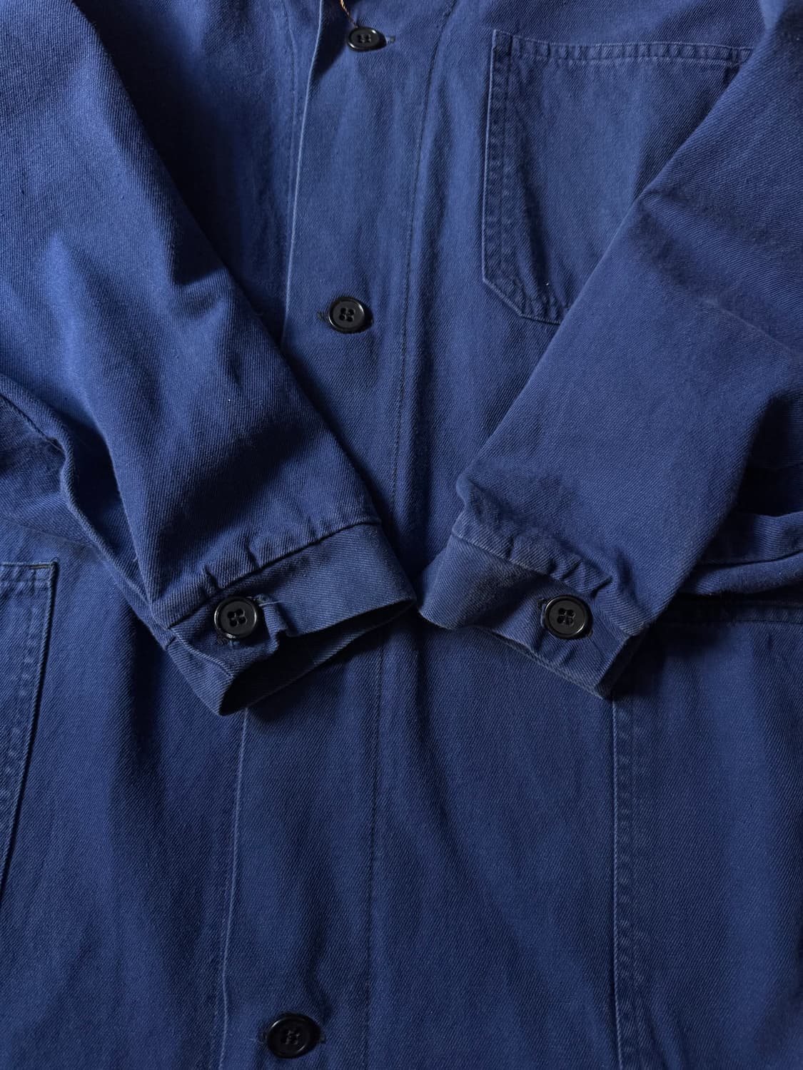 [L]빈티지 잉크블루 프렌치 워크 코트자켓 상품이미지5