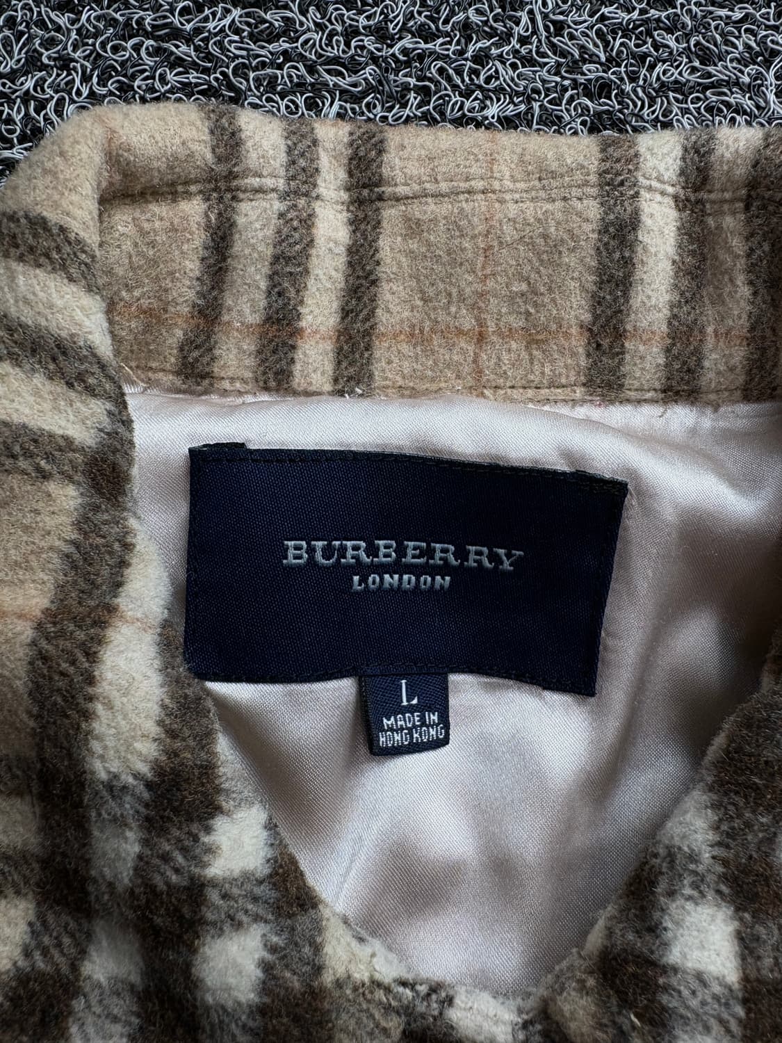 버버리 노바체크 울 싱글 코트 3043 상품이미지3