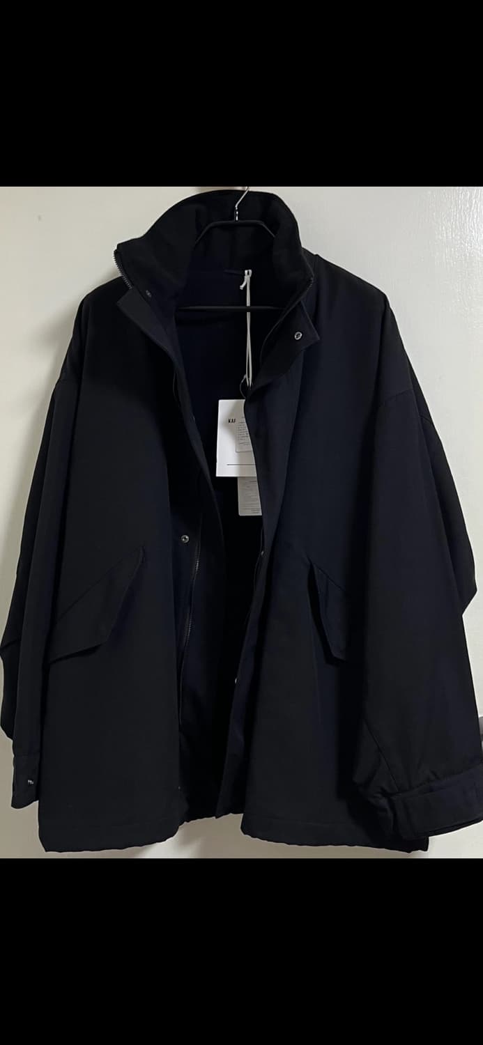 캡틴선샤인 24AW 숏밀코트 블랙 42 상품이미지1