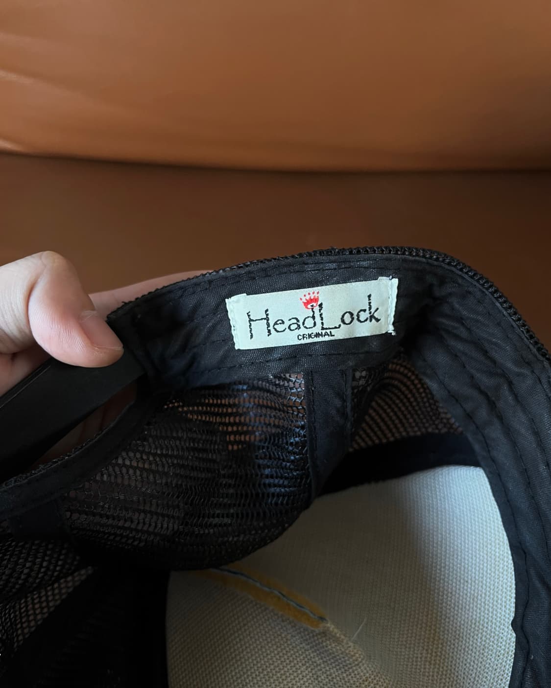 -1990s Head Lock Graffiti Print Mesh Cap 상품이미지7