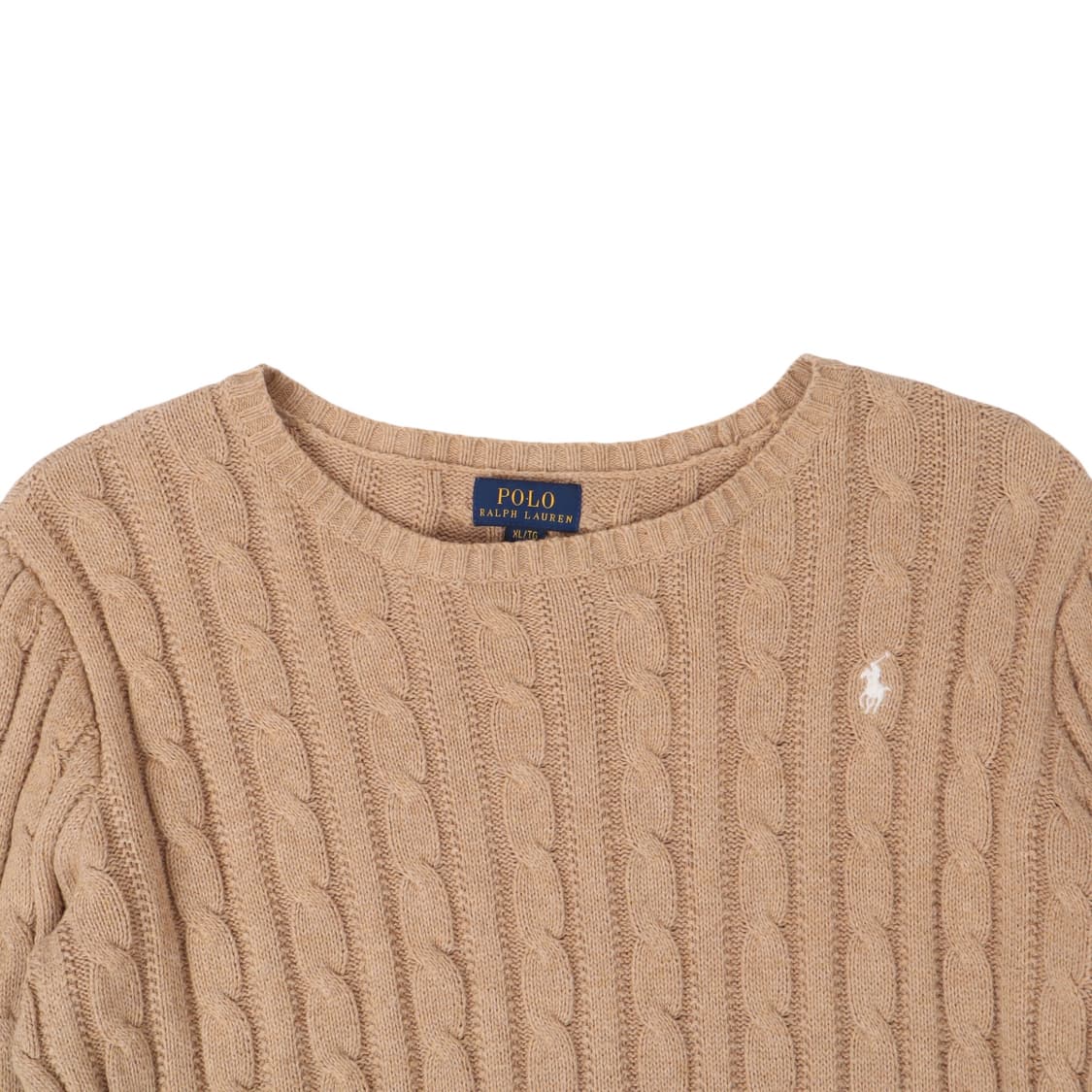폴로 랄프로렌 베이지 케이블 니트 상품이미지2