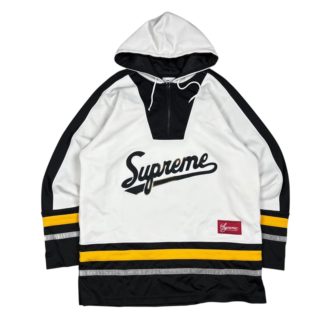 슈프림 16FW 리플렉티브 하프집 하키 후드 상품이미지1