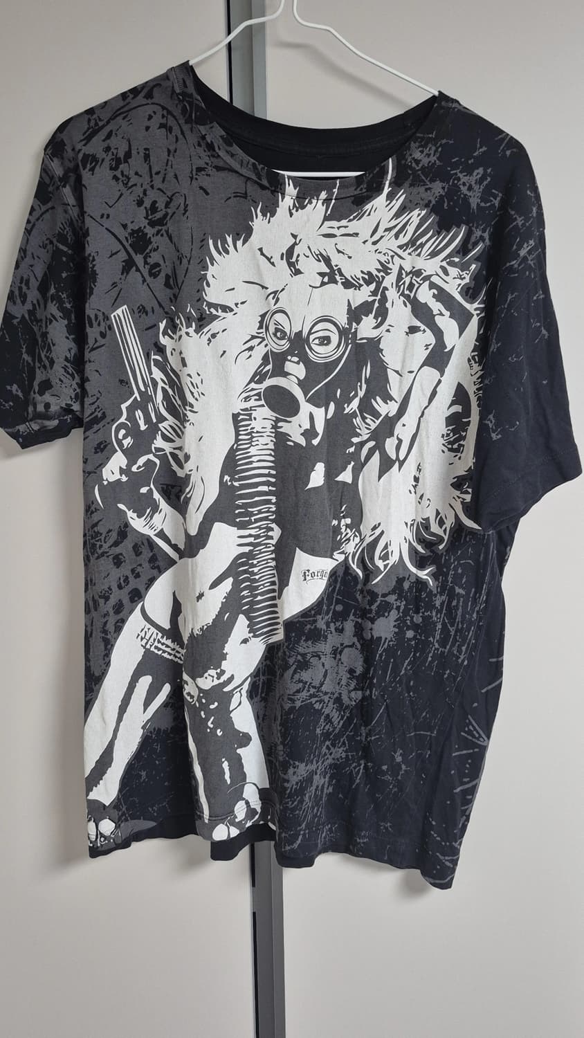 펑크  락시크 y2k 빈티지 프린팅  반팔 상품이미지1